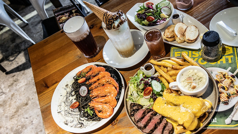 台中西區|早午餐 禾間糧倉 熔岩起司炙烤牛排很欠吃 ,ICE Queen 美的冒泡氣泡飲…必點