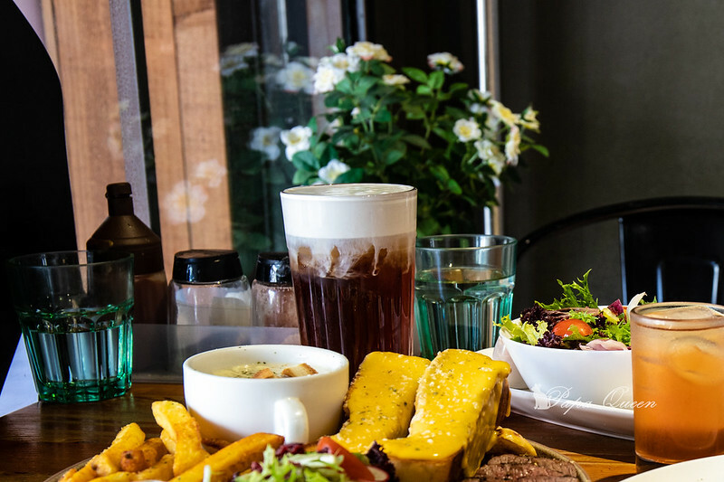 台中西區|早午餐 禾間糧倉 熔岩起司炙烤牛排很欠吃 ,ICE Queen 美的冒泡氣泡飲…必點