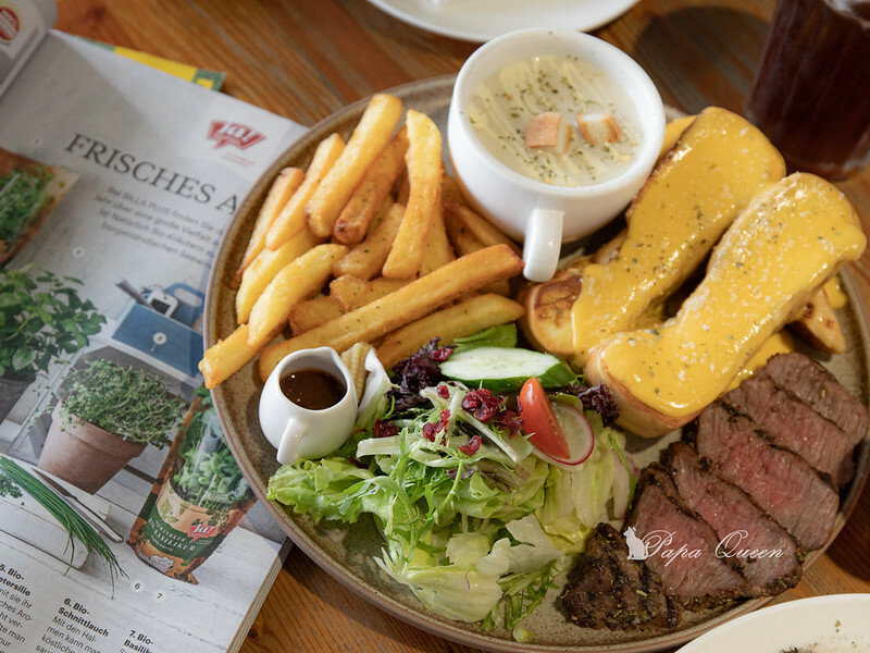 台中西區|早午餐 禾間糧倉 熔岩起司炙烤牛排很欠吃 ,ICE Queen 美的冒泡氣泡飲…必點