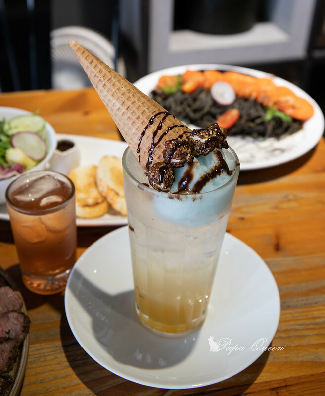 台中西區|早午餐 禾間糧倉 熔岩起司炙烤牛排很欠吃 ,ICE Queen 美的冒泡氣泡飲…必點