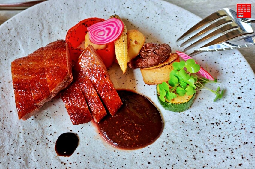 台中市南屯區台中美食／體驗禾壤餐酒館的極致美味！布拉塔起司、14天乾式熟成玉里鴨胸與松露薯條的饗宴