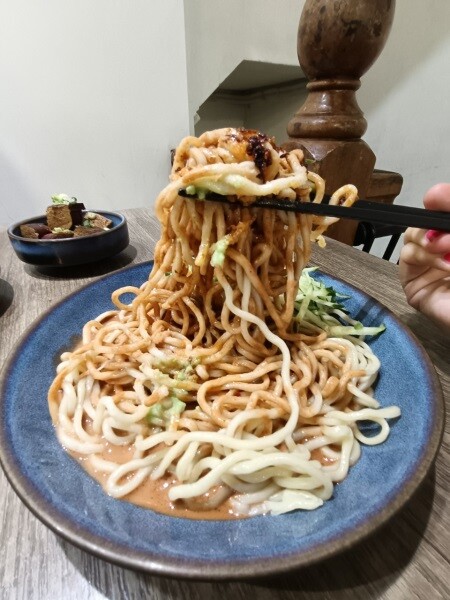 【甘霖涼麵舖永和店】夏日開胃CP值超高平價的永和美食涼麵推薦