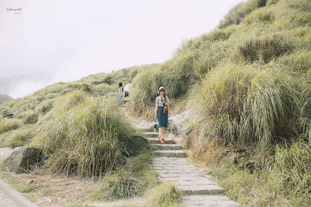 那雲霧裊繞的陽明山小油坑