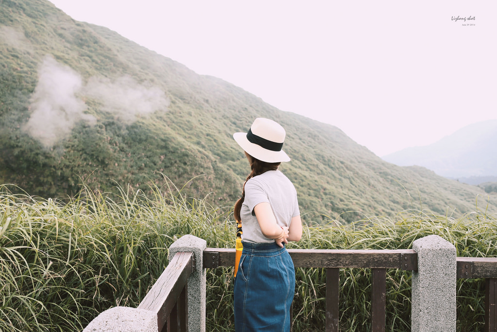 那雲霧裊繞的陽明山小油坑 那雲霧裊繞的陽明山小油坑