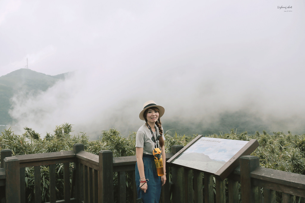 那雲霧裊繞的陽明山小油坑