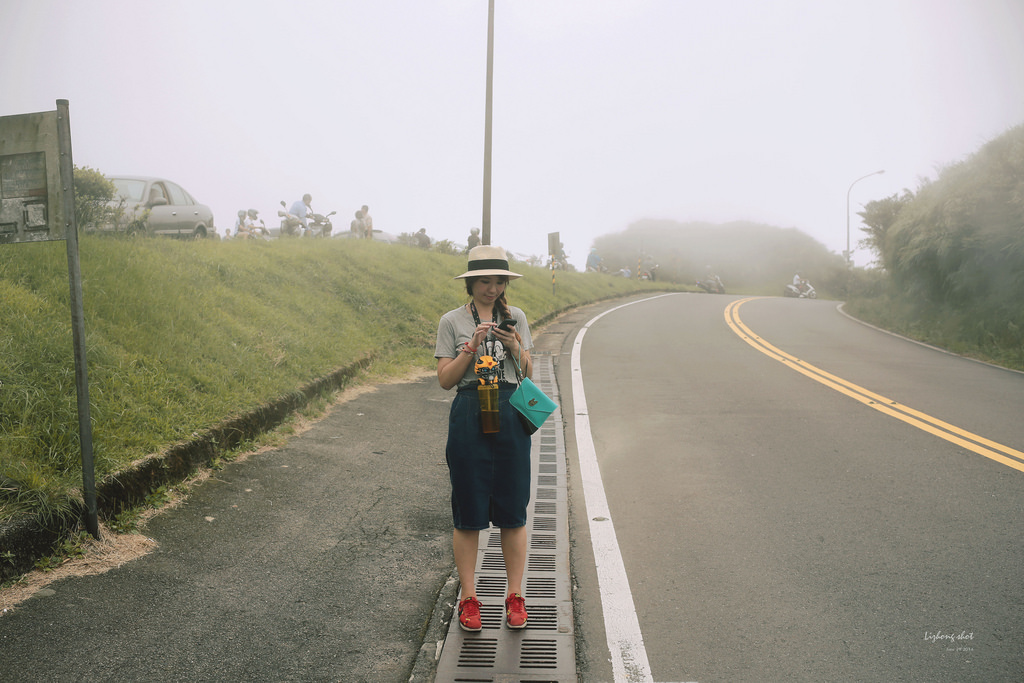 那雲霧裊繞的陽明山小油坑 那雲霧裊繞的陽明山小油坑