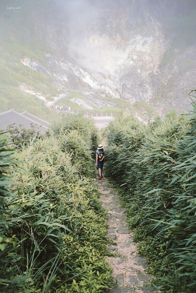 那雲霧裊繞的陽明山小油坑