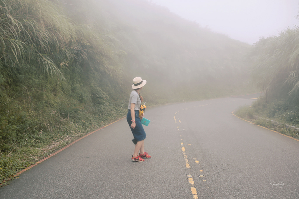 那雲霧裊繞的陽明山小油坑 那雲霧裊繞的陽明山小油坑