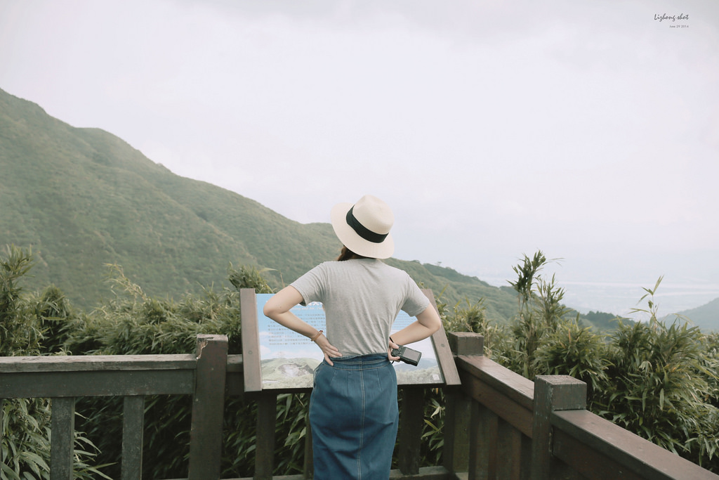 那雲霧裊繞的陽明山小油坑 那雲霧裊繞的陽明山小油坑