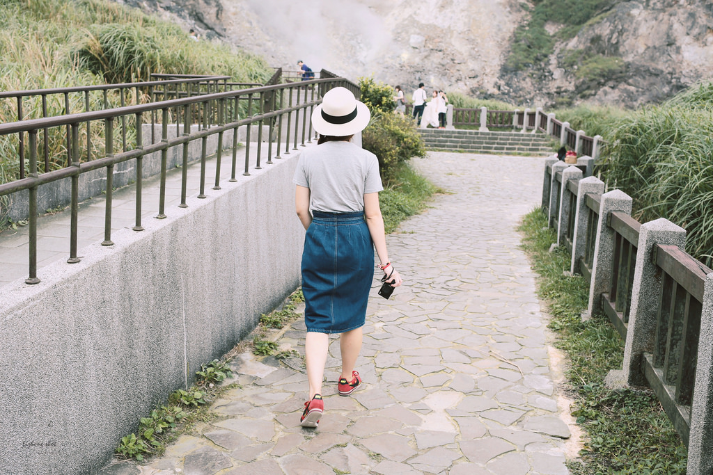 那雲霧裊繞的陽明山小油坑 那雲霧裊繞的陽明山小油坑