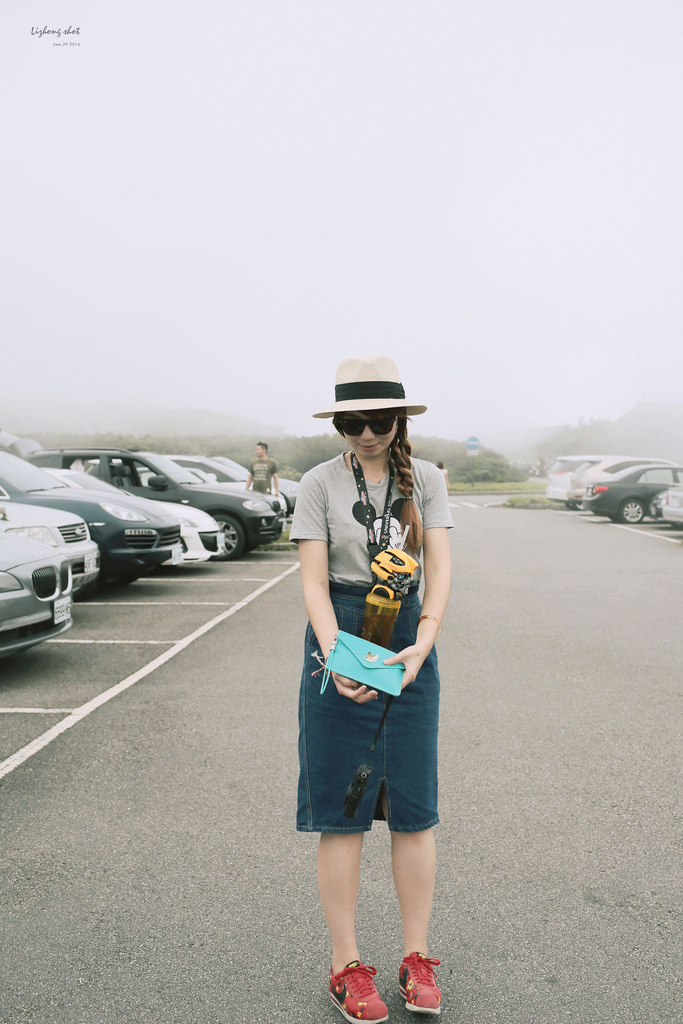 那雲霧裊繞的陽明山小油坑 那雲霧裊繞的陽明山小油坑