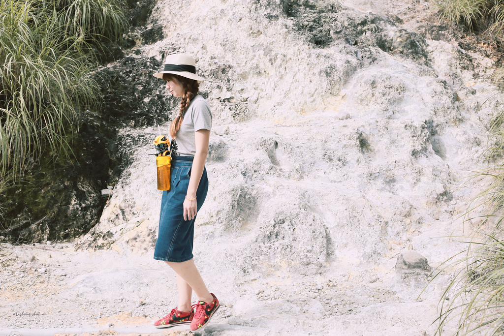 那雲霧裊繞的陽明山小油坑 那雲霧裊繞的陽明山小油坑