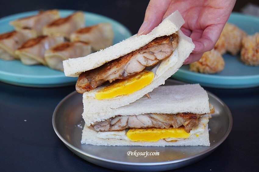新埔站早餐.留戀吐司.板橋早餐.留戀吐司板橋.板橋肉蛋吐司.肉蛋吐司台北.黑芝麻鮪魚蛋餅.留戀吐司菜單.