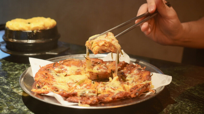 台北市大安區[台北美食] 韓江烤肉市民總店｜50年老店！甜點免費吃韓式冰淇淋糖餅