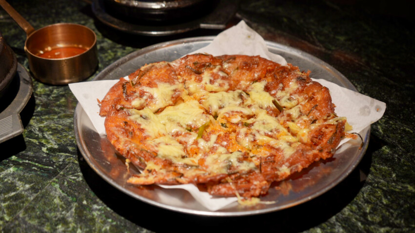 台北市大安區[台北美食] 韓江烤肉市民總店｜50年老店！甜點免費吃韓式冰淇淋糖餅