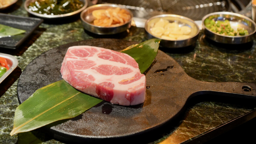 台北市大安區[台北美食] 韓江烤肉市民總店｜50年老店！甜點免費吃韓式冰淇淋糖餅