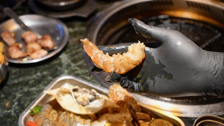 台北市大安區[台北美食] 韓江烤肉市民總店｜50年老店！甜點免費吃韓式冰淇淋糖餅