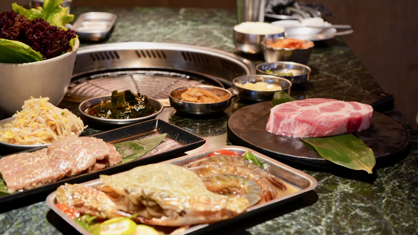 台北市大安區[台北美食] 韓江烤肉市民總店｜50年老店！甜點免費吃韓式冰淇淋糖餅