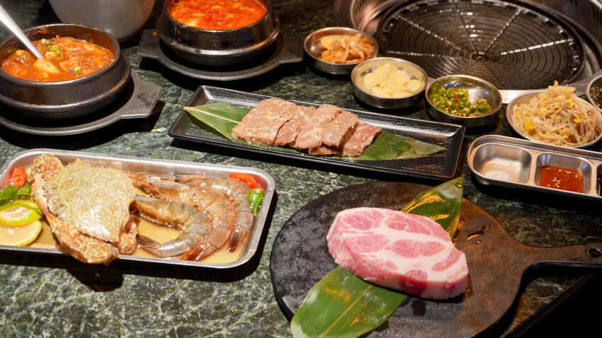 台北市大安區[台北美食] 韓江烤肉市民總店｜50年老店！甜點免費吃韓式冰淇淋糖餅