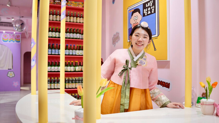 淡水韓式料理首選，歐吧噠免費韓服體驗，淡水老街美食新地標