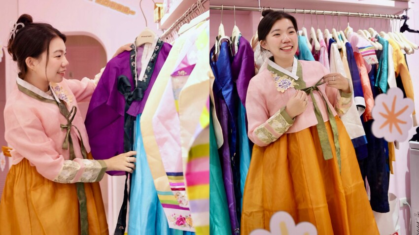 淡水韓式料理首選，歐吧噠免費韓服體驗，淡水老街美食新地標