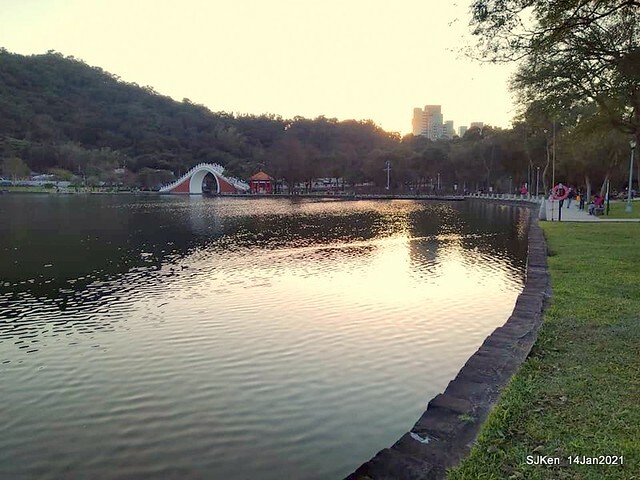 「大湖公園」(Big lake park), Taipei, Taiwan, Jan 24, 2021, SJKen.