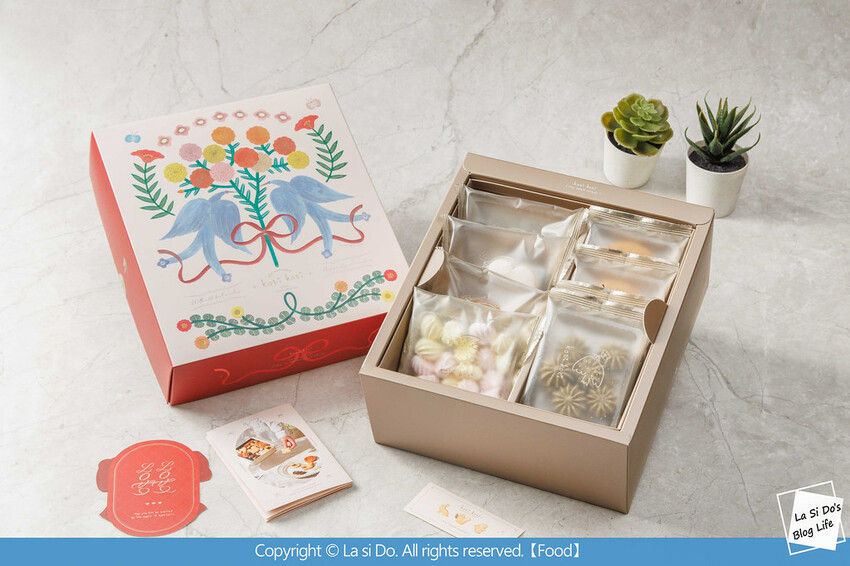 熱門喜餅推薦！【koti koti】喜餅禮盒，日本原料手工製作多款北歐童話般的溫暖餅乾，給收禮人一份暖心的視覺體驗 ❤