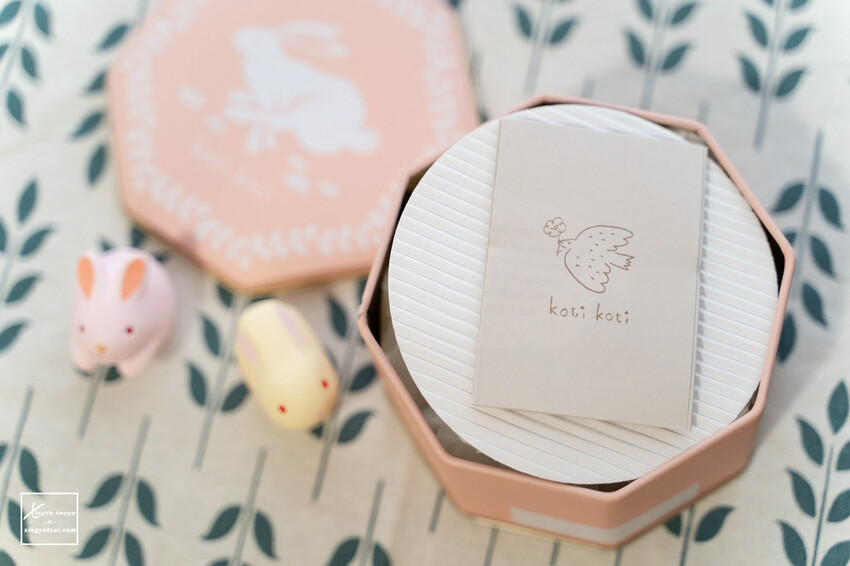 彌月餅乾｜一起走入可愛童話世界【koti koti 家家】微笑焦糖奶油方塊-小兔子 - 快門下的幸福