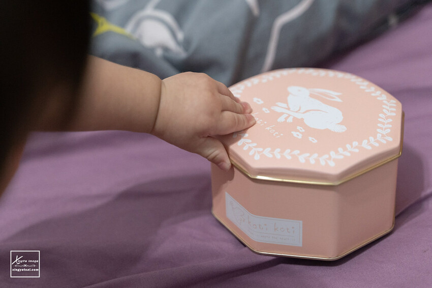 彌月餅乾｜一起走入可愛童話世界【koti koti 家家】微笑焦糖奶油方塊-小兔子 - 快門下的幸福