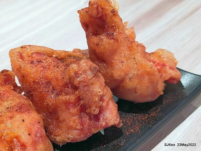 「初麵_松江四平店 」(Shrimp tomato noodle, Braised beef on rice and fried chicken), Taipei, Taiwan, May 23, 2022.