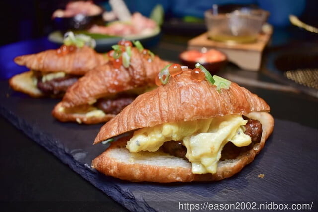 新竹美食|山上走走 日式無菜單燒肉專門店。浪漫夢幻海底世界享受頂級A5和牛/飯後甜品:金箔霜淇淋