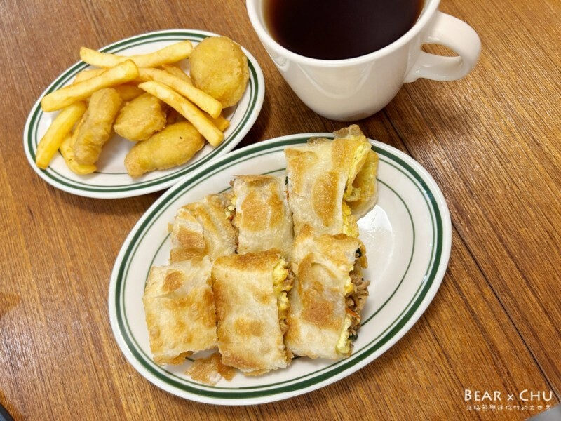 台北市萬華區台北萬華龍山寺文青風早餐推薦|穗月朝食・手工脆皮蛋餅、湯種肉蛋花生醬吐司