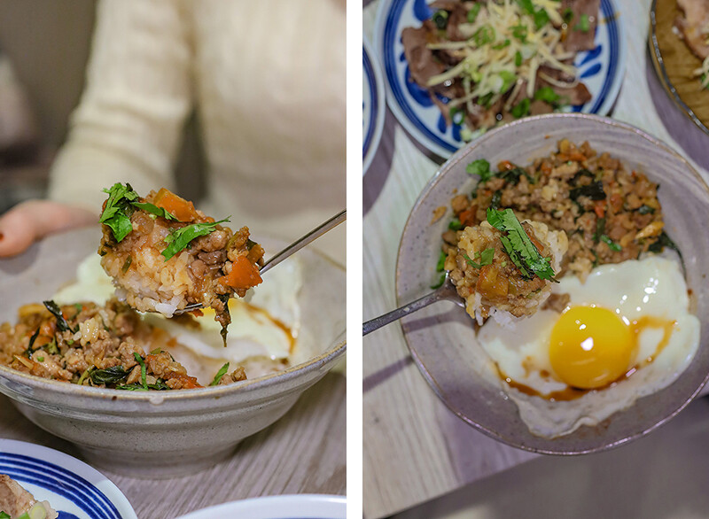 高鐵旁高CP食堂 復古x潮玩系文青客家美食，享用三鮮粄條、曼谷打拋豬和客家麻糬，近新竹高鐵站中午時間一位難求