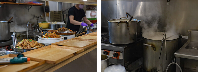 高鐵旁高CP食堂 復古x潮玩系文青客家美食，享用三鮮粄條、曼谷打拋豬和客家麻糬，近新竹高鐵站中午時間一位難求