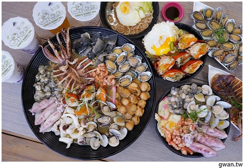 被飲料耽誤的海鮮鍋燒！台南浮誇意麵始祖來台中啦~