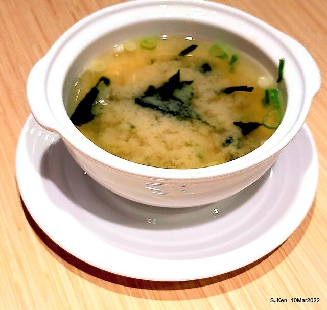 「鯉魚 The Carp」餐廳(Taiwanese & Japanese dishes restaurant), mullet roe fried rice , spicy fried noodle &Matsusaka meat ramen), Taipei, Taiwan, Mar 11, 2022.