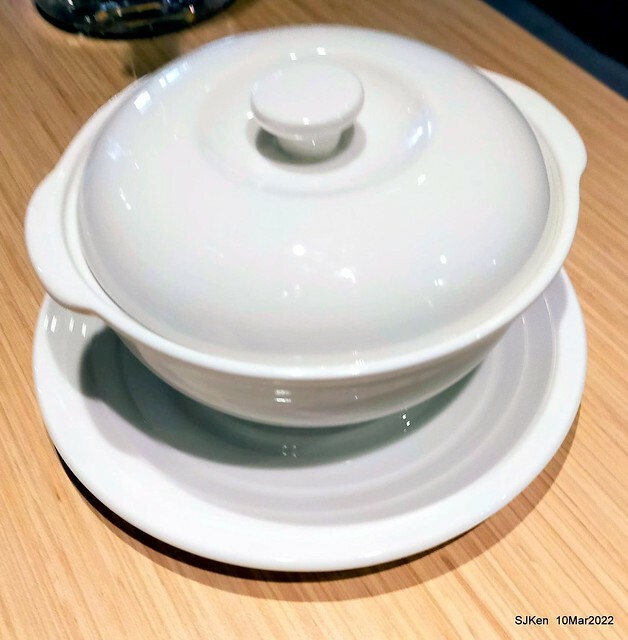 「鯉魚 The Carp」餐廳(Taiwanese & Japanese dishes restaurant), mullet roe fried rice , spicy fried noodle &Matsusaka meat ramen), Taipei, Taiwan, Mar 11, 2022.