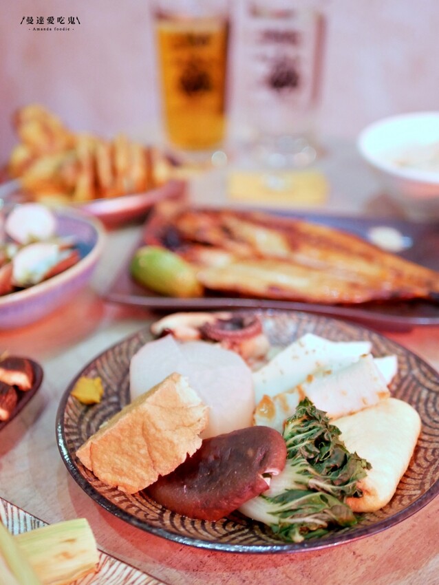 嘉義美食『碳少年』日式關東煮尬迷人串燒一次滿足,家自製午仔魚一夜干吃起來!