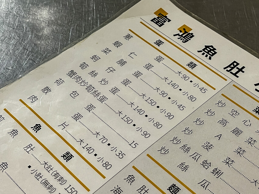 台南美食 - 富鴻魚肚小吃 台南美食 - 富鴻魚肚小吃