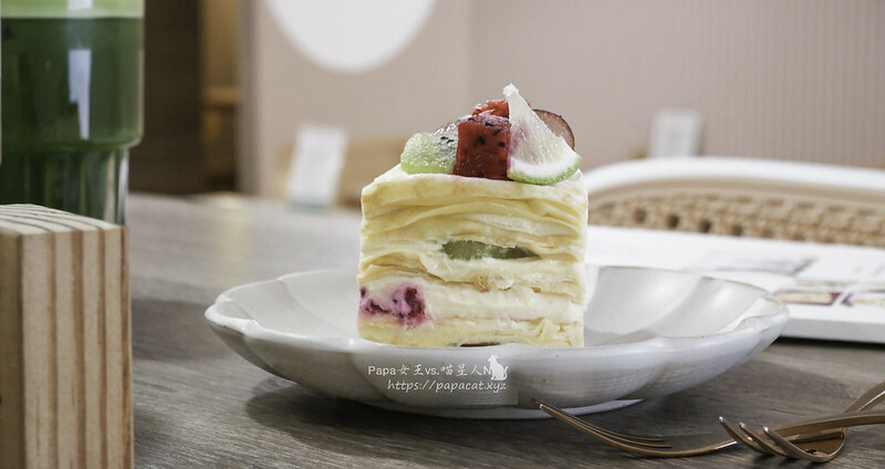 台中西區｜甜點 先生Sensei千層蛋糕-純白建築品嘗 30層千層蛋糕