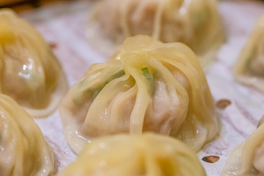 高雄市苓雅區高雄美食 – 古猗園灌湯包 x 現包現蒸滋味好 / 皮薄餡多汁鮮美