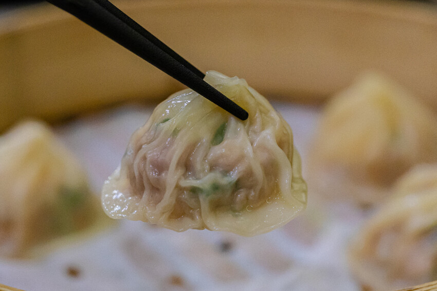 高雄市苓雅區高雄美食 – 古猗園灌湯包 x 現包現蒸滋味好 / 皮薄餡多汁鮮美