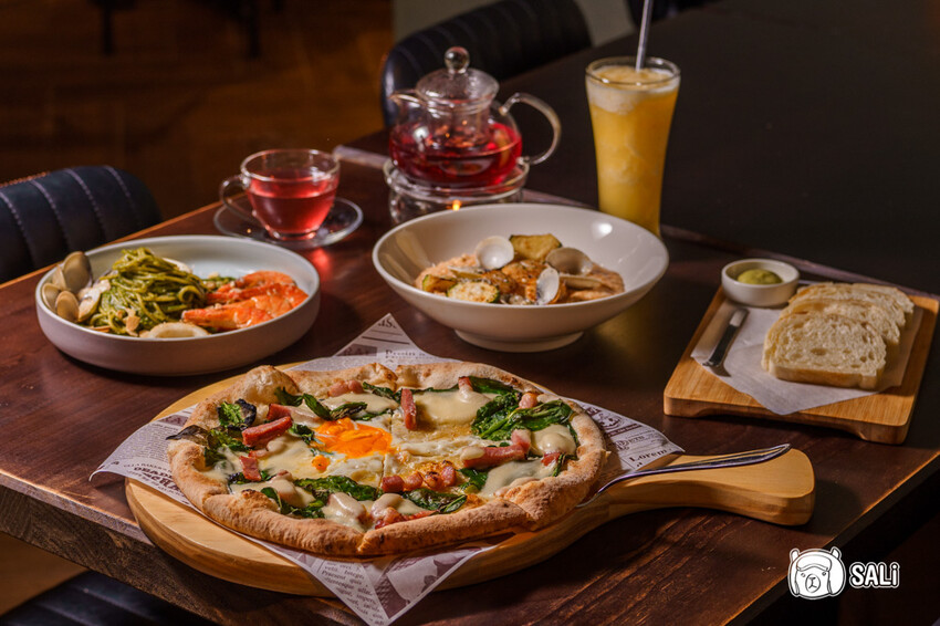 默爾 桃園統領店|桃園義式料理推薦,必點南義窯烤豹紋餅皮披薩