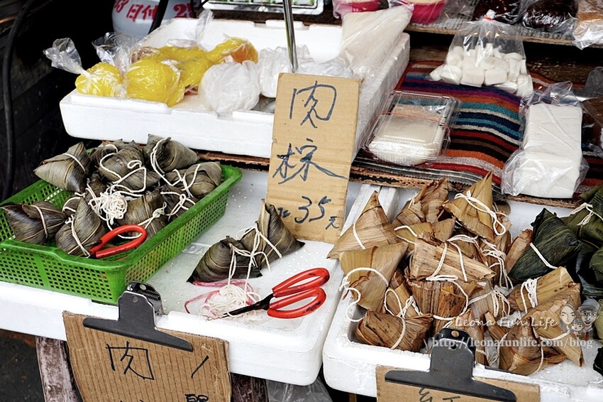 台中太平素粽推薦|市場中的平價美食，美味素粽、栗子五穀粽，還有焿粽/紅豆焿粽喔!中山市場阿珠素食|803市