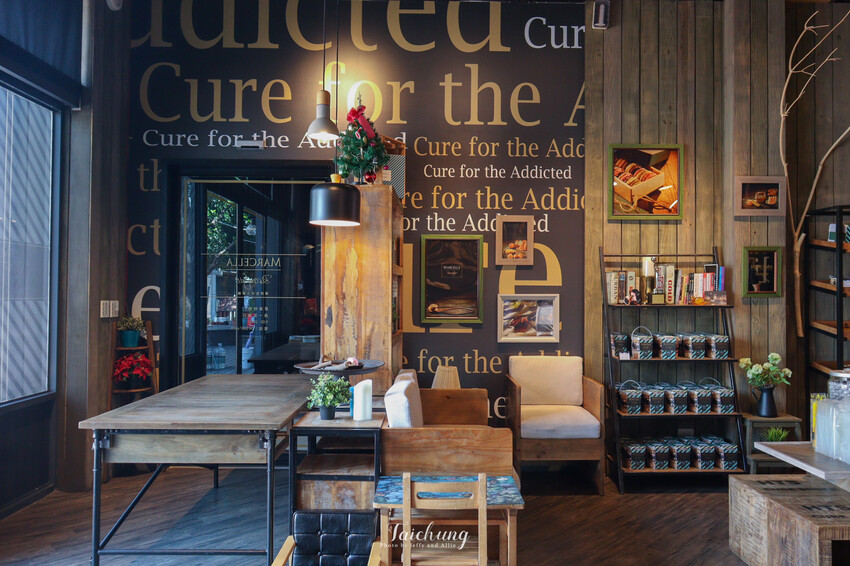 【台中美食】瑪莎拉手工餅舖，網紅必拍的絕美餅舖，人氣熱銷杏仁千層秒殺酥！