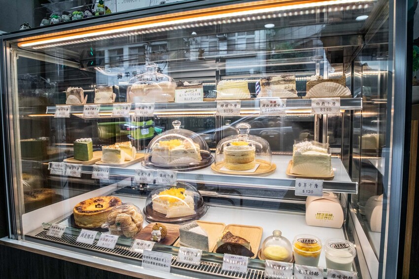 新北市中和區凝甜手作甜點｜疊出甜點新高度！口感細膩超多口味極致千層蛋糕