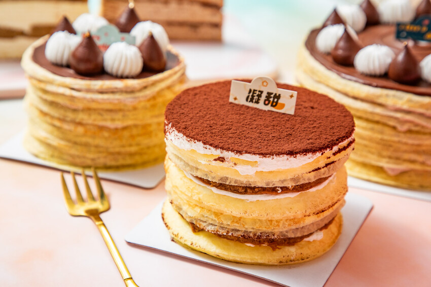 新北市中和區凝甜手作甜點｜甜點控快收！吃過一次就回不去，鄉民們推爆入口即化手作千層蛋糕