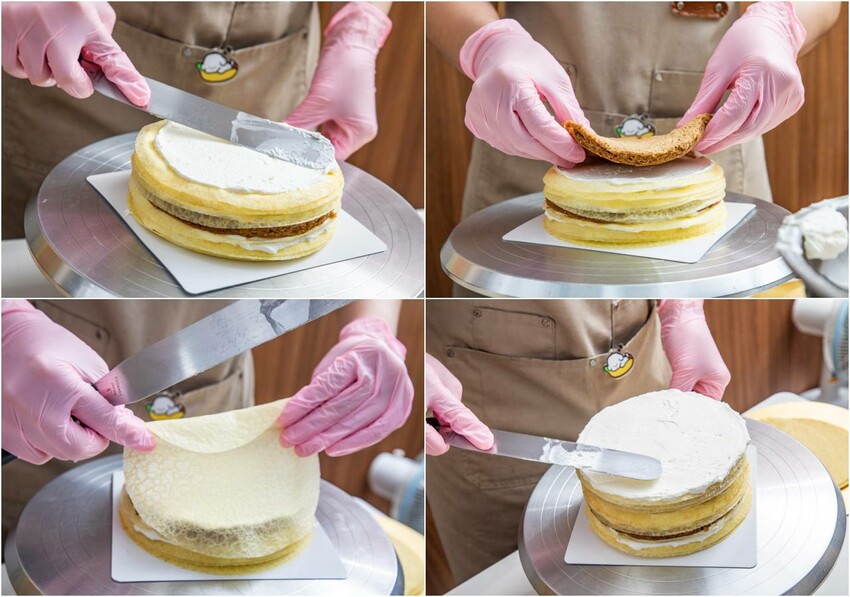 新北市中和區凝甜手作甜點｜疊出甜點新高度！口感細膩超多口味極致千層蛋糕