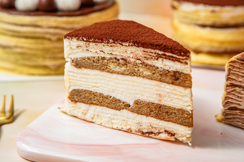 新北市中和區凝甜手作甜點｜疊出甜點新高度！口感細膩超多口味極致千層蛋糕