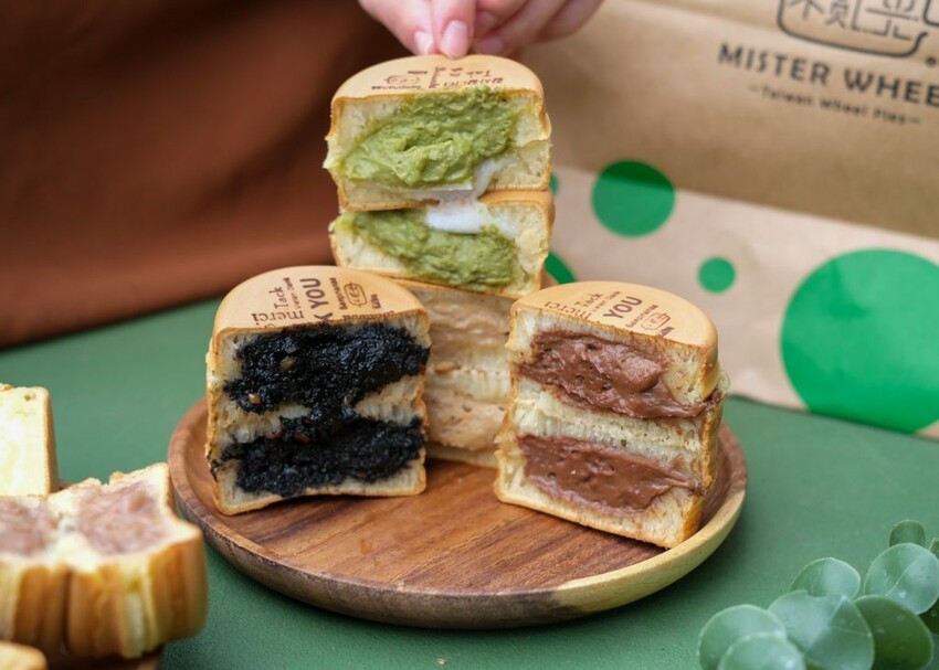 【台北美食】不貳光車輪餅｜板橋・充滿質感的文青車輪餅，擁有讓人難忘的爆餡美味 ! - 肉依小姐吃什麼